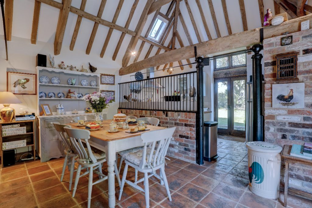 Rooster Barn is a stunning barn conversion in the quiet village of Trunch in North Norfolk